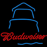 Budweiser Day Lighthouse Neon Skilt