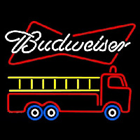 Budweiser Fire Brigade Neon Skilt