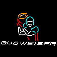 Budweiser Football Gametime Beer Sign Neon Skilt