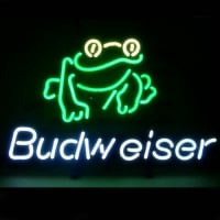 Budweiser Frog Øl Bar Pub Skilt