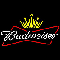 Budweiser King of It Up Beer Sign Neon Skilt
