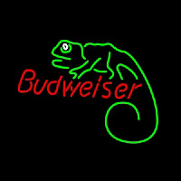Budweiser Louie Lizard Neon Skilt