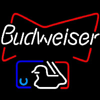Budweiser Major League Baseball Beer Sign Neon Skilt