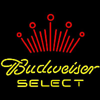 Budweiser Select Beer Sign Neon Skilt