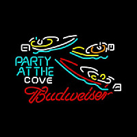 Budweiser Speedboat Neon Skilt