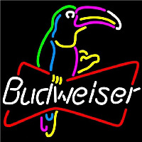 Budweiser Toucan Beer Sign Neon Skilt