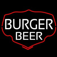 Burger Beer Neon Skilt