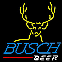 Busch Deer Buck Beer Sign Neon Skilt