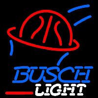 Busch Light Basketball Beer Sign Neon Skilt