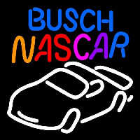 Busch Nascar Neon Skilt