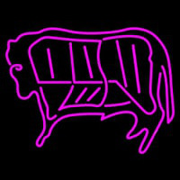 Butcher Logo Neon Skilt