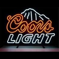 COORS LIGHT Neon Skilt