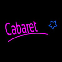 Cabaret Star Logo Neon Skilt