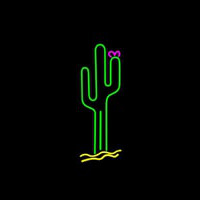 Cactus Neon Skilt
