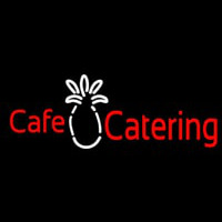 Cafe Catering Neon Skilt