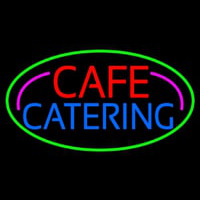 Cafe Catering Neon Skilt