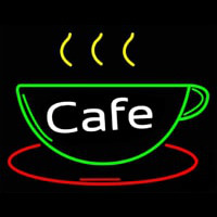 Cafe Cup Neon Skilt