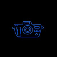 Camera Neon Skilt