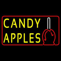 Candy Apples Neon Skilt