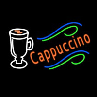 Cappuccino Cup Neon Skilt