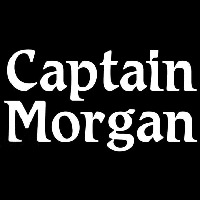 Captain Morgan White Beer Sign Neon Skilt