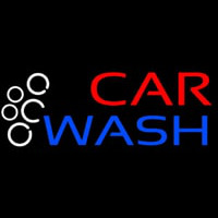 Car Wash Neon Skilt