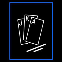 Cards Tarot Neon Skilt