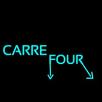 Carre Four Neon Skilt