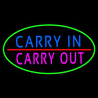 Carry In Carry Out Neon Skilt