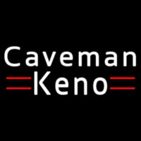 Caveman Keno 1 Neon Skilt