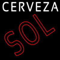 Cerveza Sol Neon Skilt