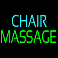 Chair Massage Neon Skilt