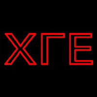 Chi Gamma Epsilon Neon Skilt