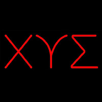 Chi Upsilon Sigma Neon Skilt