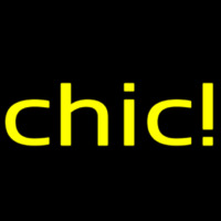 Chic Neon Skilt
