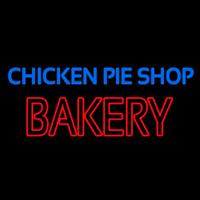 Chicken Pie Shop Bakery Neon Skilt