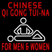 Chinese Ql Gong Tuo Na For Men Women Neon Skilt