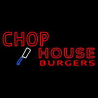 Chophouse Burgers Neon Skilt