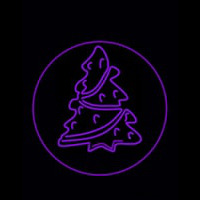 Christmas Tree Neon Skilt