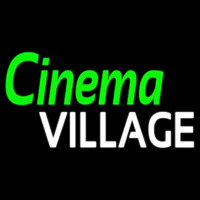 Cinema Village Neon Skilt