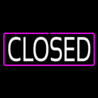 Closed Neon Skilt