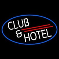 Club And Hotel Bar Neon Skilt