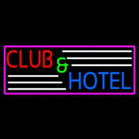 Club And Hotel Bar Neon Skilt