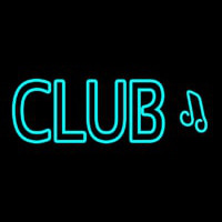Club Music Neon Skilt