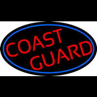 Coast Guard Neon Skilt