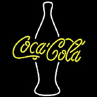 Coca Cola Bottle Neon Skilt