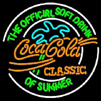 Coca Cola Classic Neon Skilt