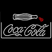 Coca Cola Coke Bottle Soda Pop Pub Game Room Neon Skilt