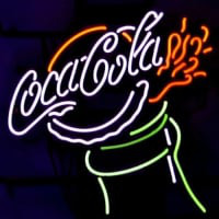 Coca Cola Coke Pub Fremvisning Butik Øl Bar Neon Skilt Gave Hurtig Fragt