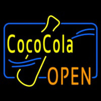 Coca Cola Open Neon Skilt